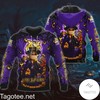 Lsu Tigers Halloween Jack Skellington 3D Zip-Up Hoodie - Great Gift For Ncaa Fans