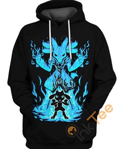 Lucario And Riolu All Over Print 3D Hoodie With Custom Design