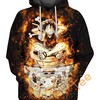 Luffy And The Straw Hat Pirates All Over Print 3D Hoodie For Men