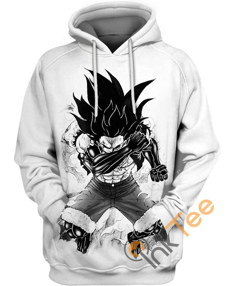 Luffy Gear All Over Print 3D Hoodie With Custom Design