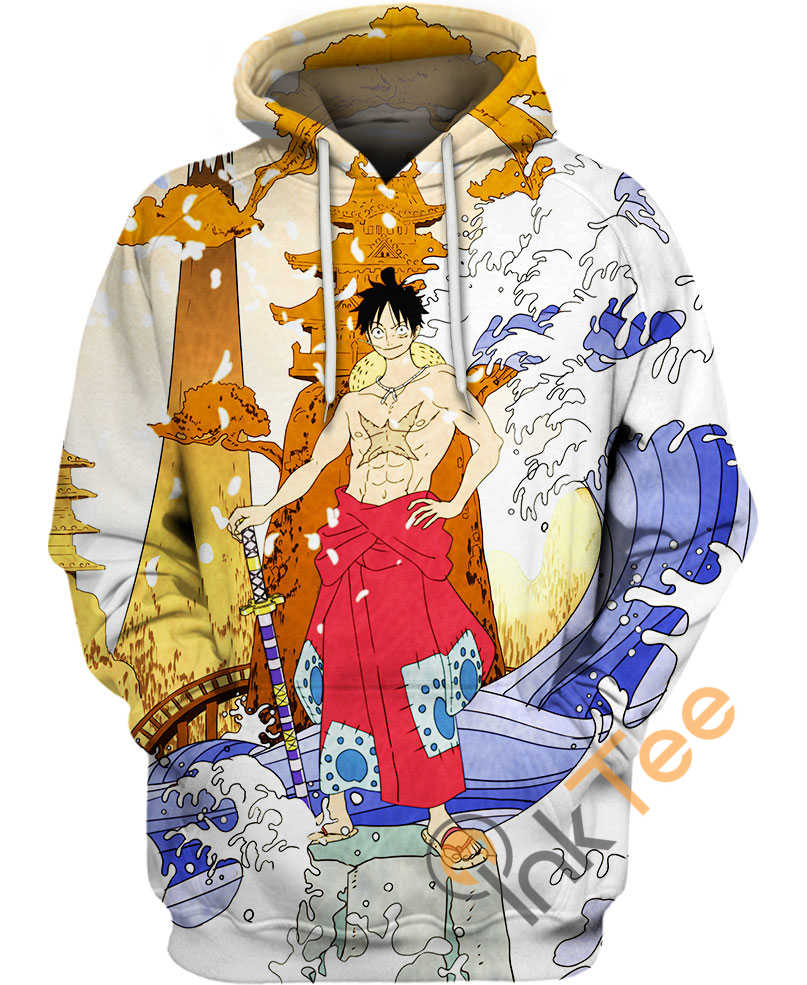 Luffy Wano Kuni All Over Print Hoodie For Women