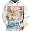 Lugia And Ho-Oh All Over Print Hoodie For Men