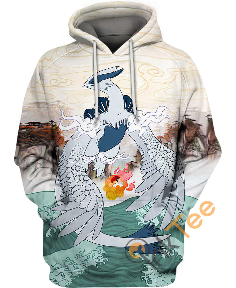 Lugia Pokemon Custom All Over Print Hoodie