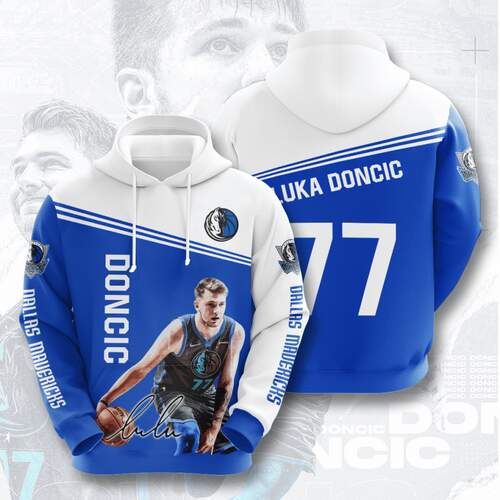 Luka Doncic Dallas Mavericks Team Hoodie - Personalized 3D All Over Print Hoodie