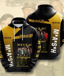 M*A*S*H Custom All Over Print Zip Up Hoodie Men