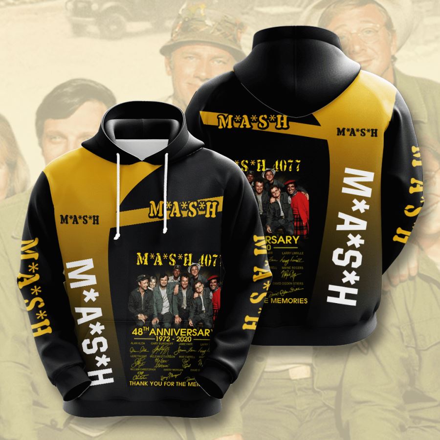 M*A*S*H Custom All Over Print Zip Up Hoodie Men