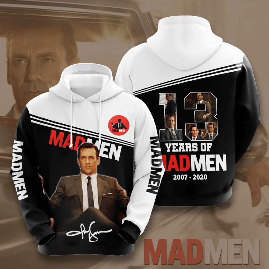 Mad Men Custom 3D Hoodie Full Size