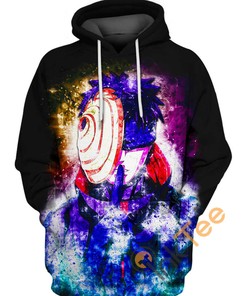 Madara Masked Man 3D Hoodie With Zippers