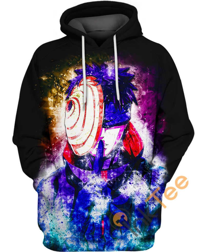 Madara Masked Man 3D Hoodie With Zippers
