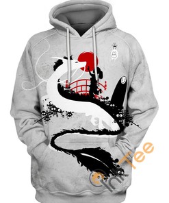 Magical Meeting Spirited Away 3D Hoodie With Zippers
