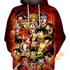 Main Anime Characters Custom All Over Print Hoodie