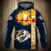 Make It Personal With Personalized Nashville Predators Nhl Custom 3D All Over Print Hoodie 