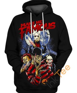 Make Me Famous Halloween All Over Print Hoodie For Men