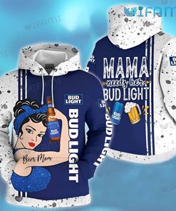 Mama Needs Her Bud Light 3D Hoodie - 3D Printed Hoodies