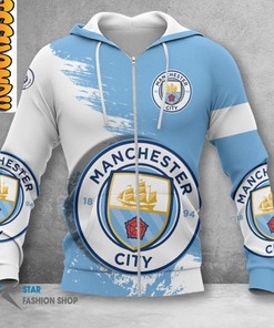 Manchester City Fc 3D Hoodie Gift For Father'S Day