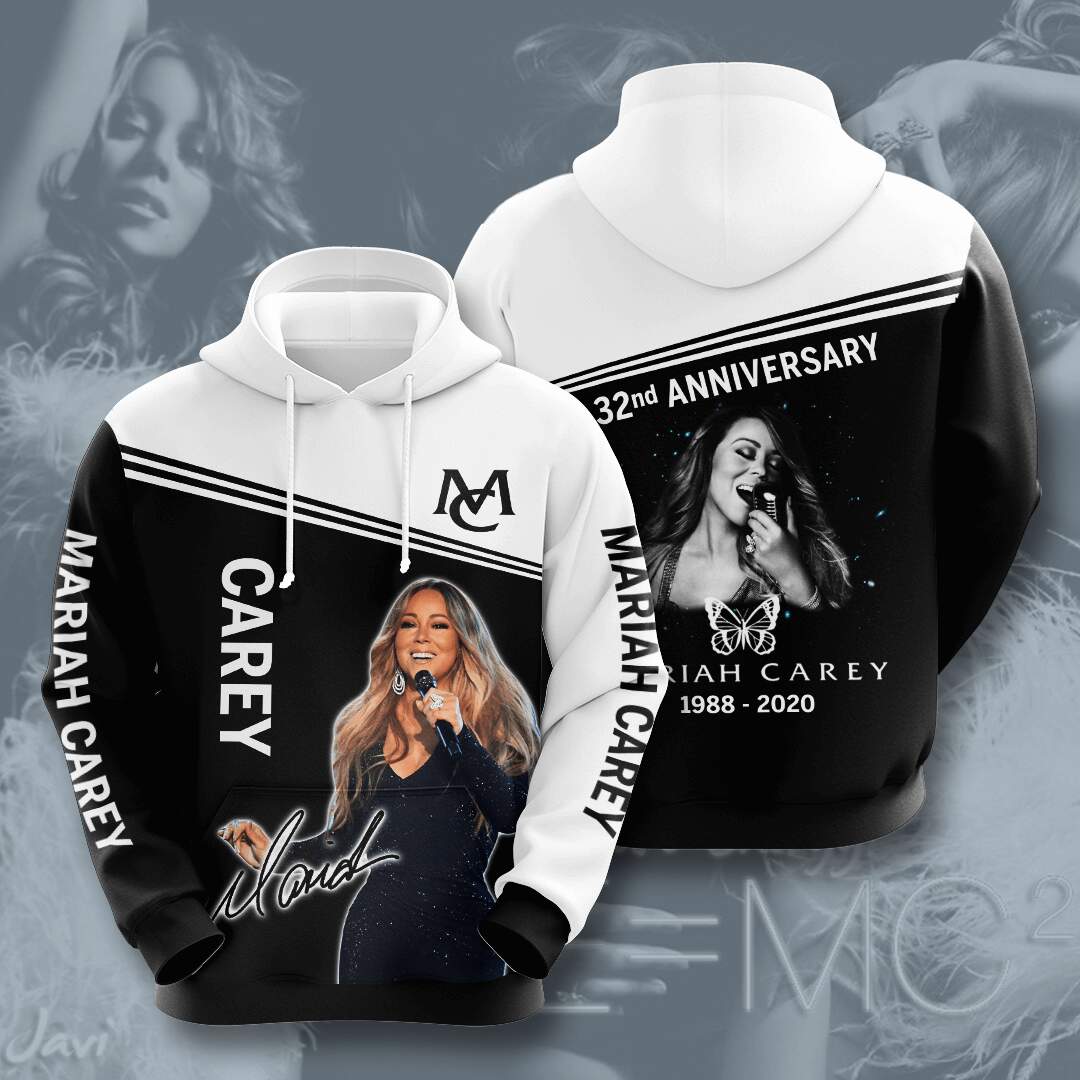 Mariah Carey Custom All Over Print Hoodie Printful