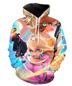 Mario Princess Peach Daisy Rosalina All Over Print Hoodie For Women