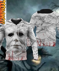 Mask Of Michael Myers Halloween Custom 3D Hoodie