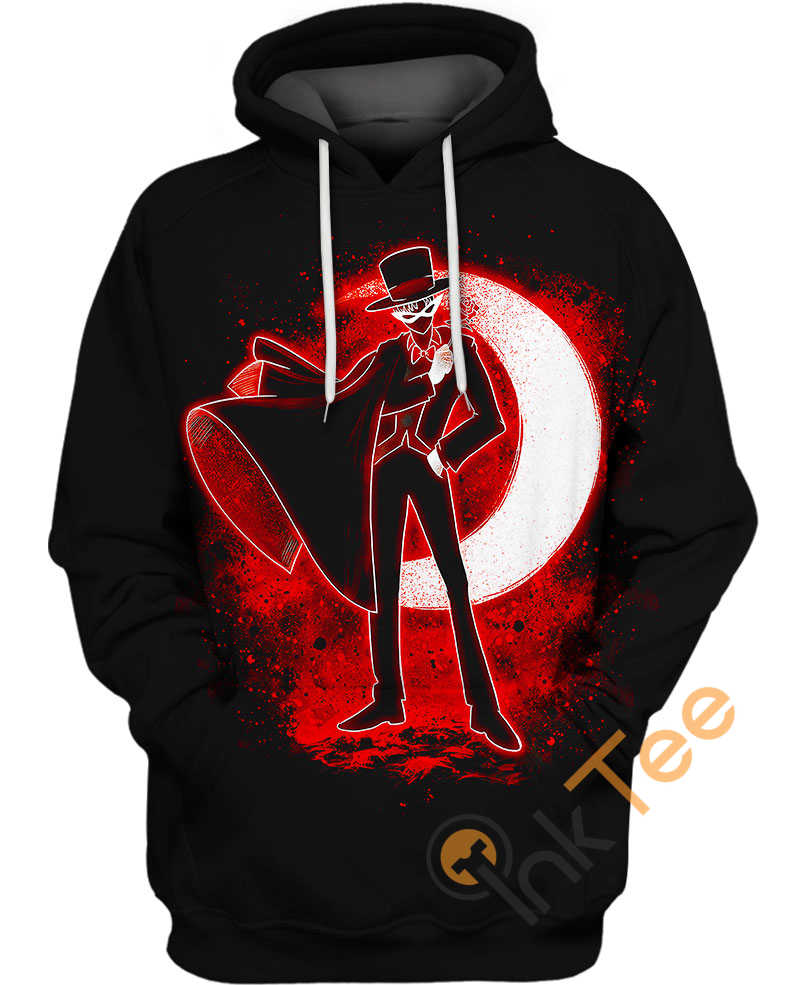 Masked Gentleman Super Soft Mens 3D Hoodie