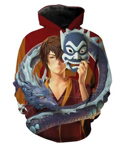 Masked Zuko Avatar The Last Airbenders Custom All Over Print Hoodie