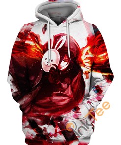 Masquerade Rabbit In All Over Print Hoodie 3D