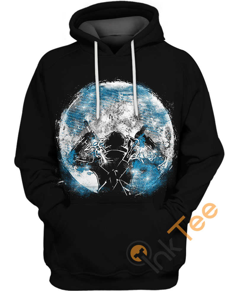 Master Dual Swordsman Kirito 3D Graphic Hoodie