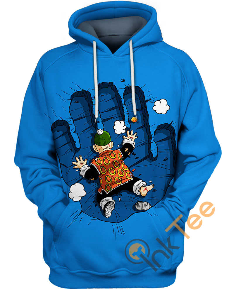 Master Roshi Being Attacked Mens 3D Hoodie