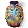 Master The Night With The Beautiful Owl Epic Animals 3D Hoodie