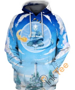 Mastering Elements Aang 3D Hoodie With All Over Print - Gifts For Father'S Day