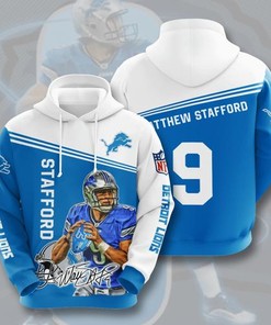 Matthew Stafford Detroit Lions 3D Hoodie - American Football Fans