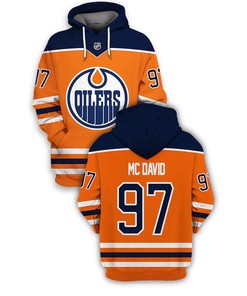 Mcdavid 97 Edmonton Oilers Nhl Custom All Over Print Zip Up Hoodie