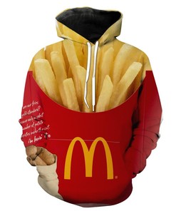 Mcdonalds French Fries Funny Custom All Over Print Hoodie