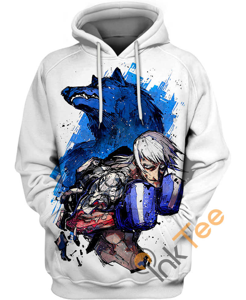 Megalobox Yuri All Over Print Hoodie Printful