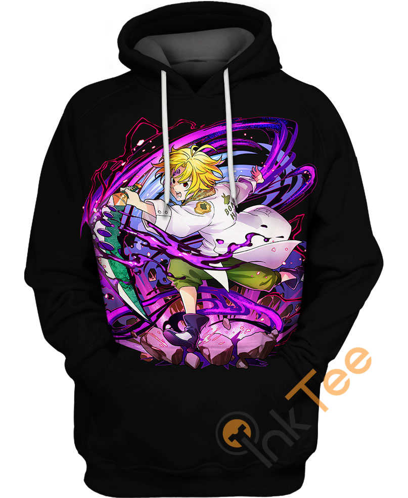 Meliodas Of The Seven Deadly Sins Mens 3D Hoodie
