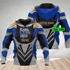Memphis Tigers Metal Personalized All Over Print 3D Hoodie Zip Up For Men