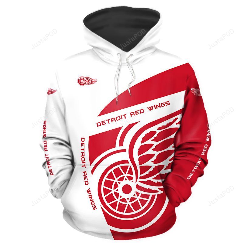 Men And Women 3D Hoodie & Zip Hoodie: Detroit Red Wings Nhl - Perfect Fan Gift