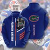 Men'S All Over Print Ncaa Florida Gators Zip Hoodie With All Over Design