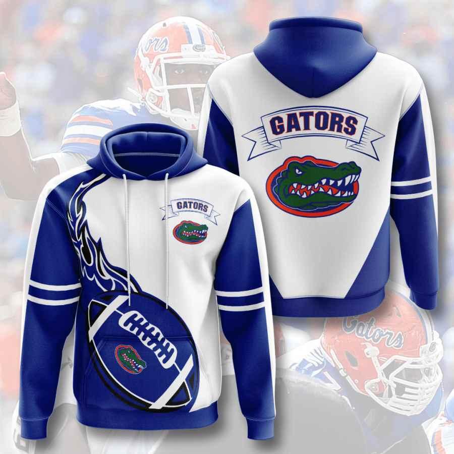 Men'S All Over Print Ncaa Florida Gators Zip-Up Hoodie With All Over Design