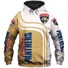 Men'S Nhl Florida Panthers All Over Print 3D Hoodie Zip-Up Hoodie