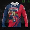 Men'S Nhl Florida Panthers Hockey Warriors All Over Print 3D Sweatshirt Jacket