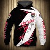 Men'S Nhl Florida Panthers Thunder Design All Over Print 3D Pullover Hoodie