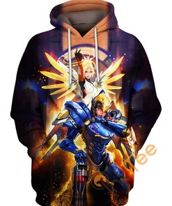 Mercy And Phara 3D Printed Hoodie Women