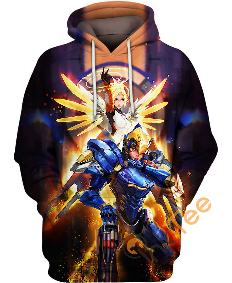 Mercy And Phara 3D Printed Hoodie Women