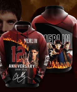 Merlin 3D Graphic Hoodie Printful