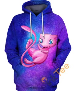 Mew Galaxy Pokemon All Over Print Hoodie Men