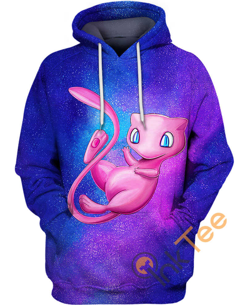 Mew Galaxy Pokemon All Over Print Hoodie Men