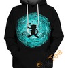 Mew Pokemon Circle 3D Print Hoodie Full Size