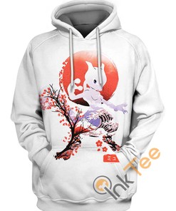 Mewtwo Psychic Ninja All Over Print Hoodie Men