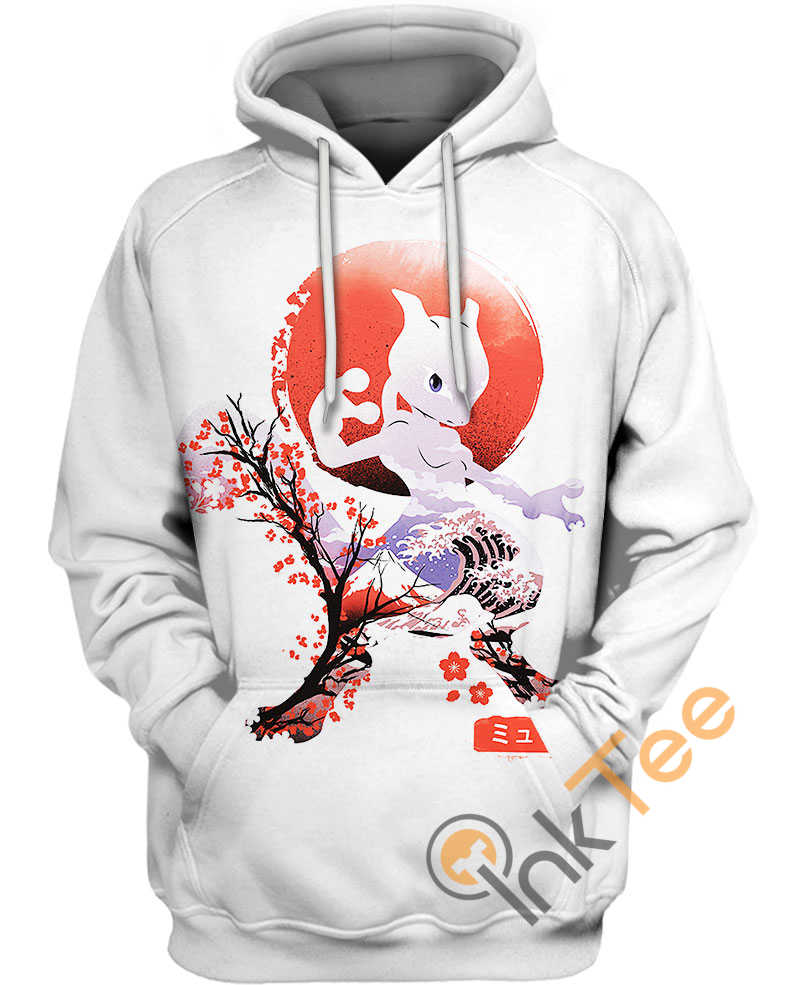 Mewtwo Psychic Ninja All Over Print Hoodie Men