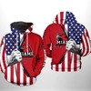 Miami Redhawks Ncaa Us Flag 3D All Over Print Hoodie, Zip-Up Hoodie With Custom Designs